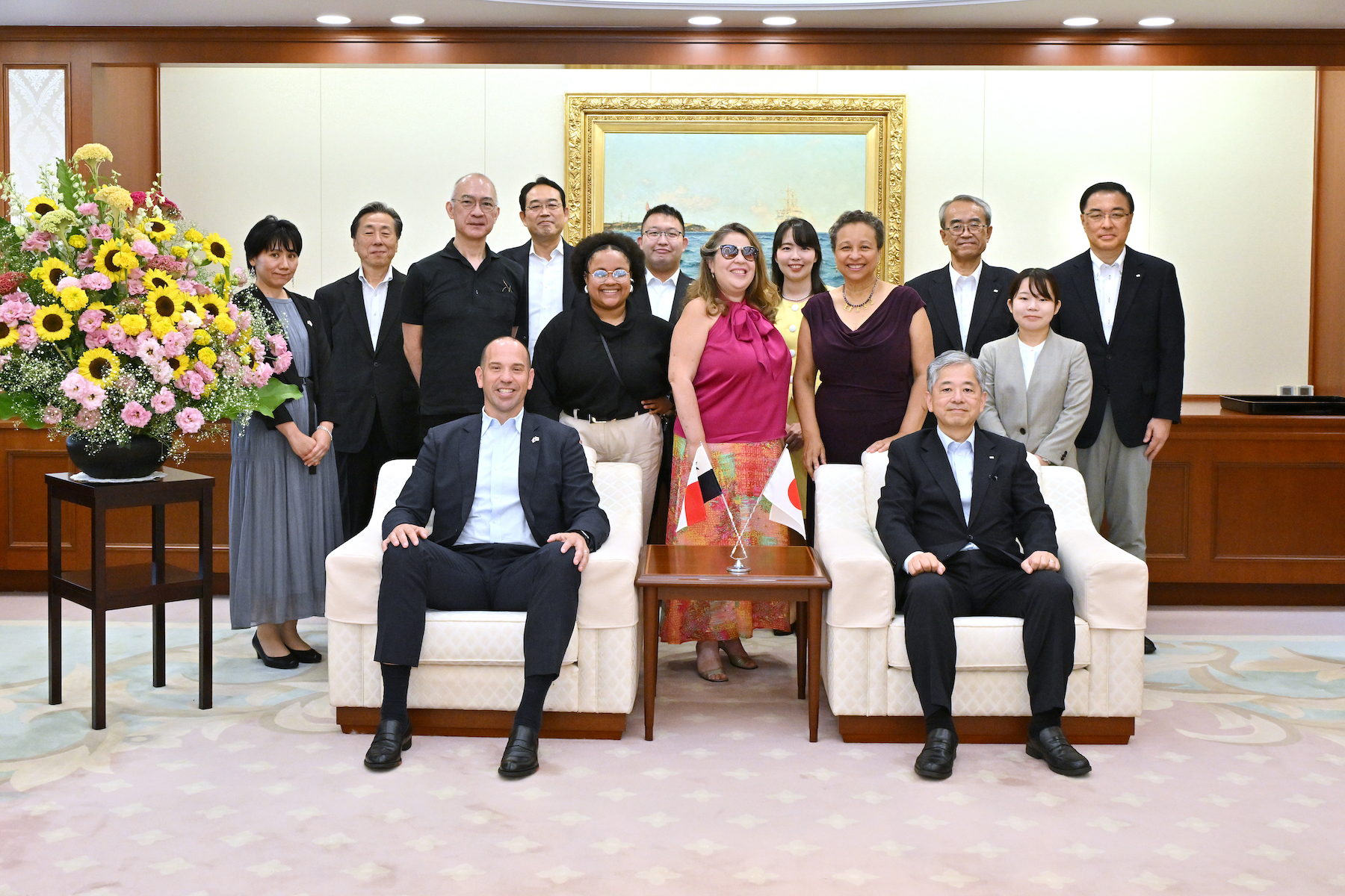 Panamanian artists meeting institutional partners in Tokyo